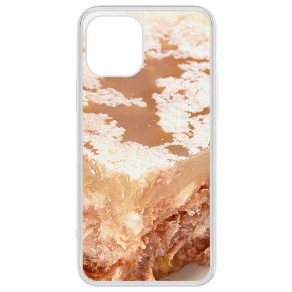 

Чехол-накладка Krutoff Clear Case Холодец для iPhone 12