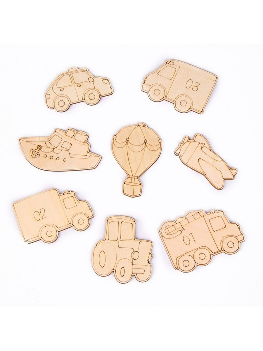 

Набор-раскраска Радуга Дети Транспорт