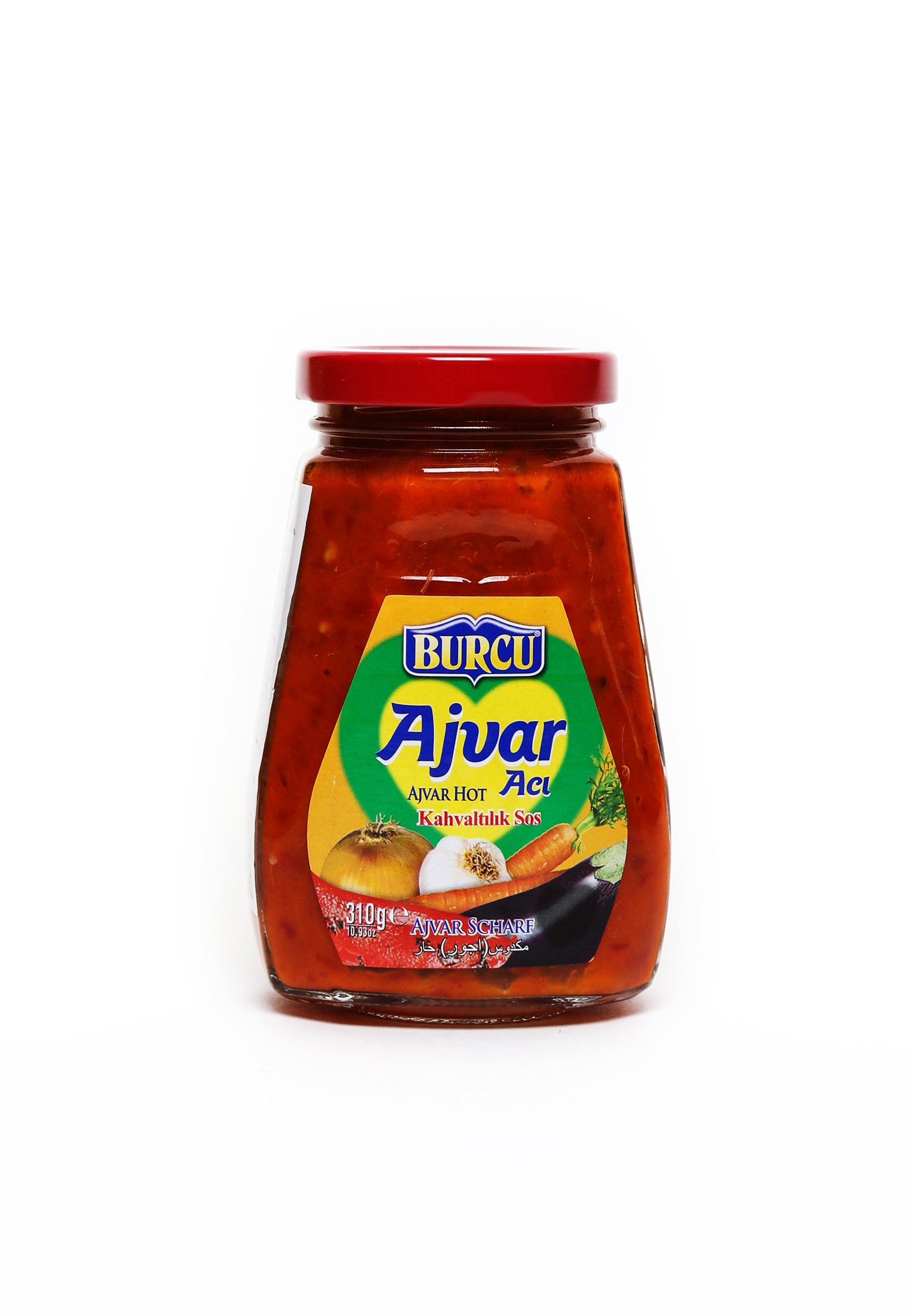 

Закуска BURCU овощная Айвар острый, 310 г