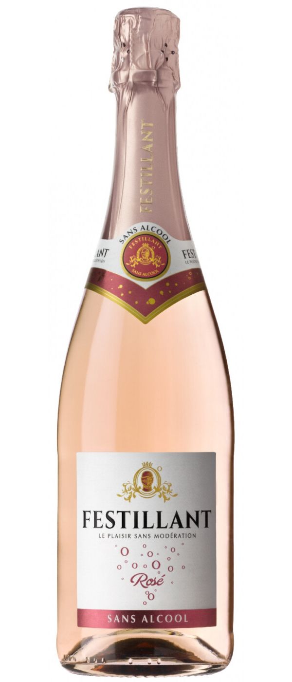 

Вино безалкогольное Festillant Rose сладкое розовое игристое Франция 0,75 л