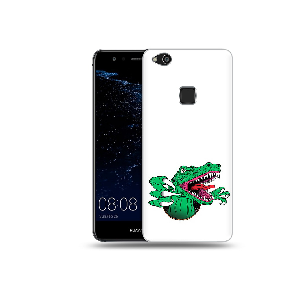 

Чехол MyPads Tocco для Huawei P10 Lite крокодил (PT62135.59.417), Прозрачный, Tocco