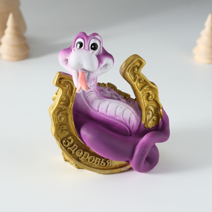 

Копилка Змейка на подкове 8х7х11см 10327546