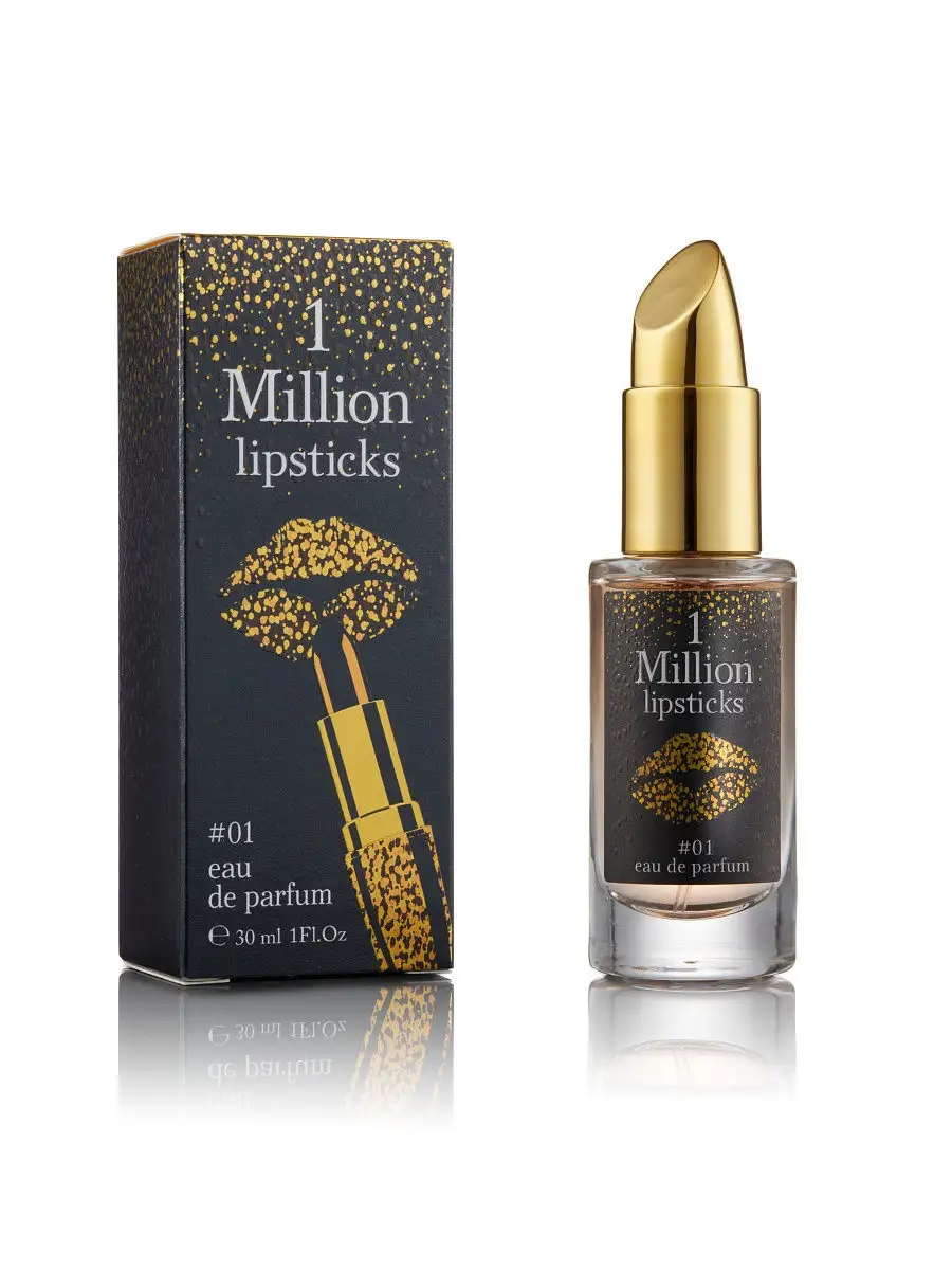 Парфюмерная вода женская 1 Million Lipsticks 01, 25 мл