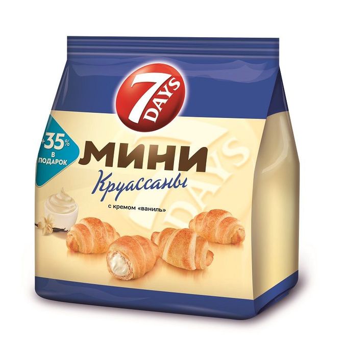Круассаны Vanelli с ореховым кремом 36 г х 6 шт