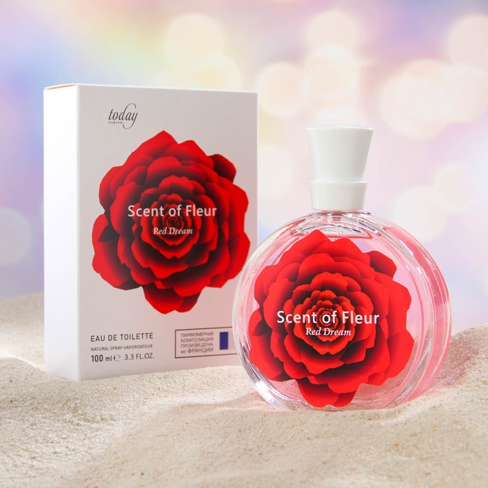 

Туалетная вода женская Scent of Fleur Red Dream, 100 мл, 8 Марта