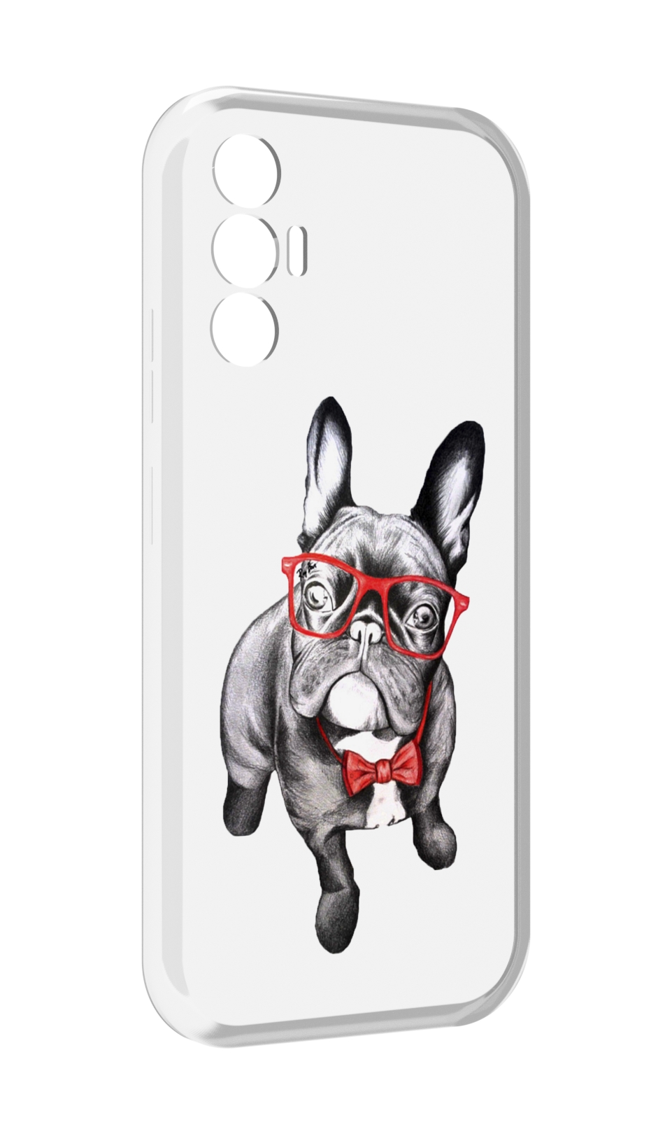

Чехол MyPads Стильняга для Tecno Pova 3, Прозрачный, Tocco