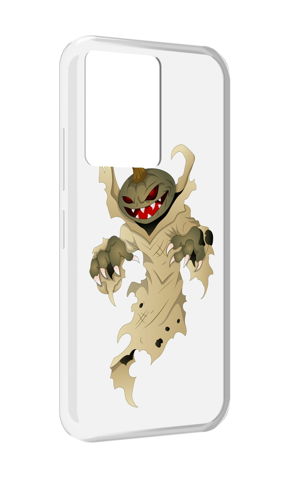 

Чехол MyPads призрак хэллоуина для Infinix Note 12 5G X671 / Note 12 Pro 5G, Прозрачный, Tocco