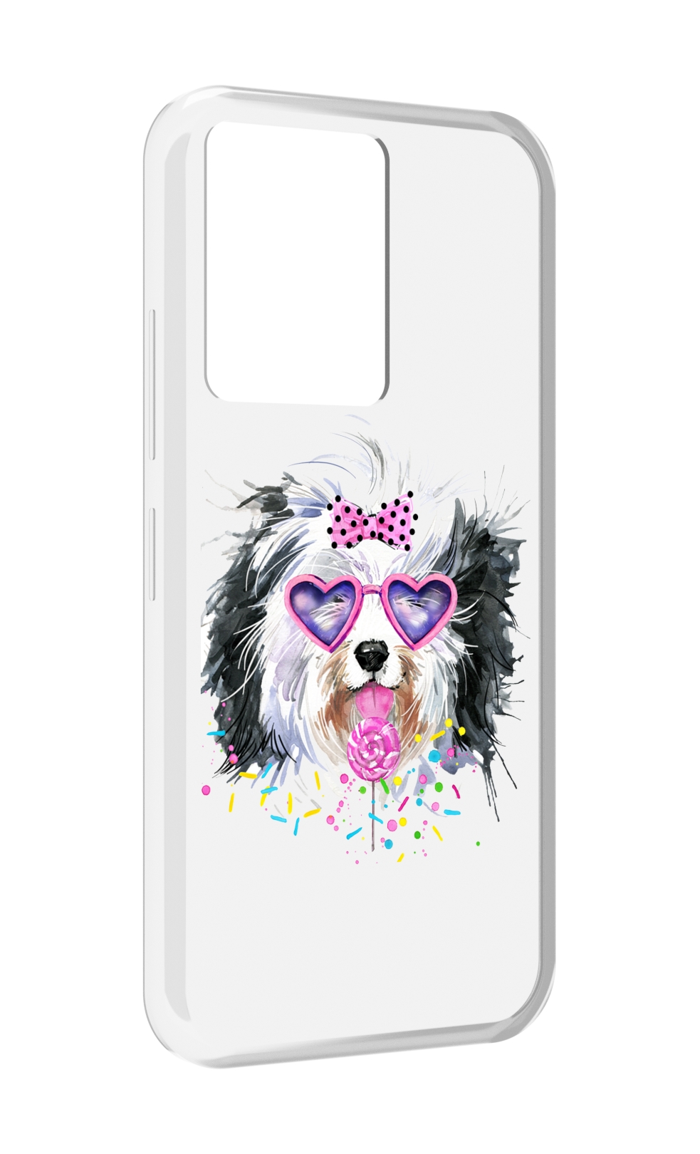 

Чехол MyPads пушистик для Infinix Note 12 5G X671 / Note 12 Pro 5G, Прозрачный, Tocco