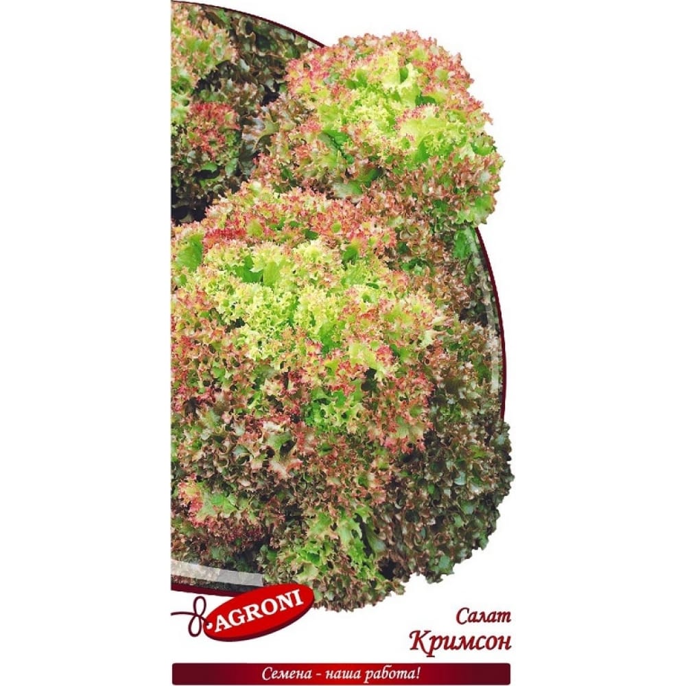 

Семена салат Agroni Кимсон 4469 1 уп.