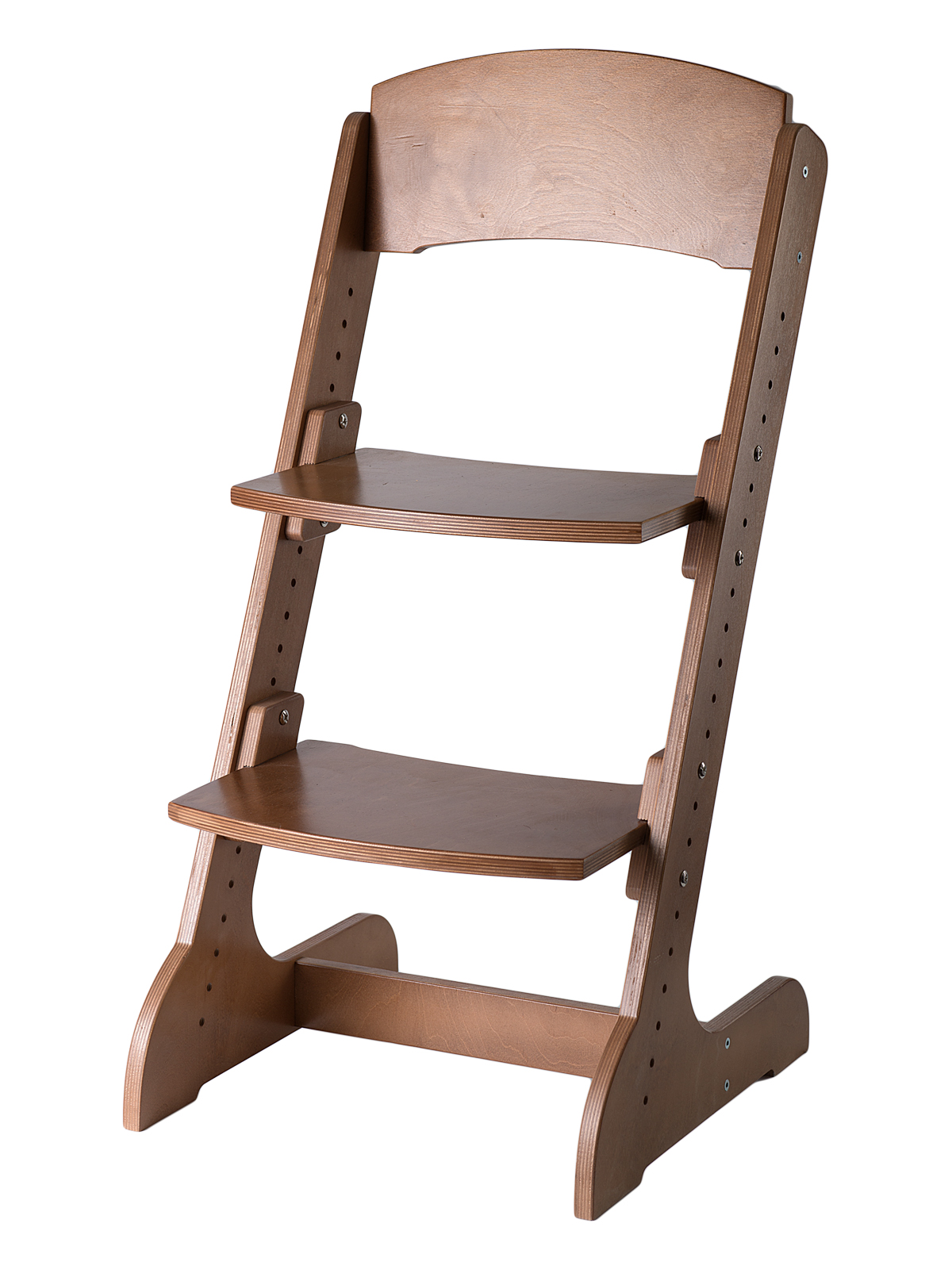Растущий стул ALPIKA-BRAND ECO materials Сlassic, Светлая морилка, с 1-го года жизни