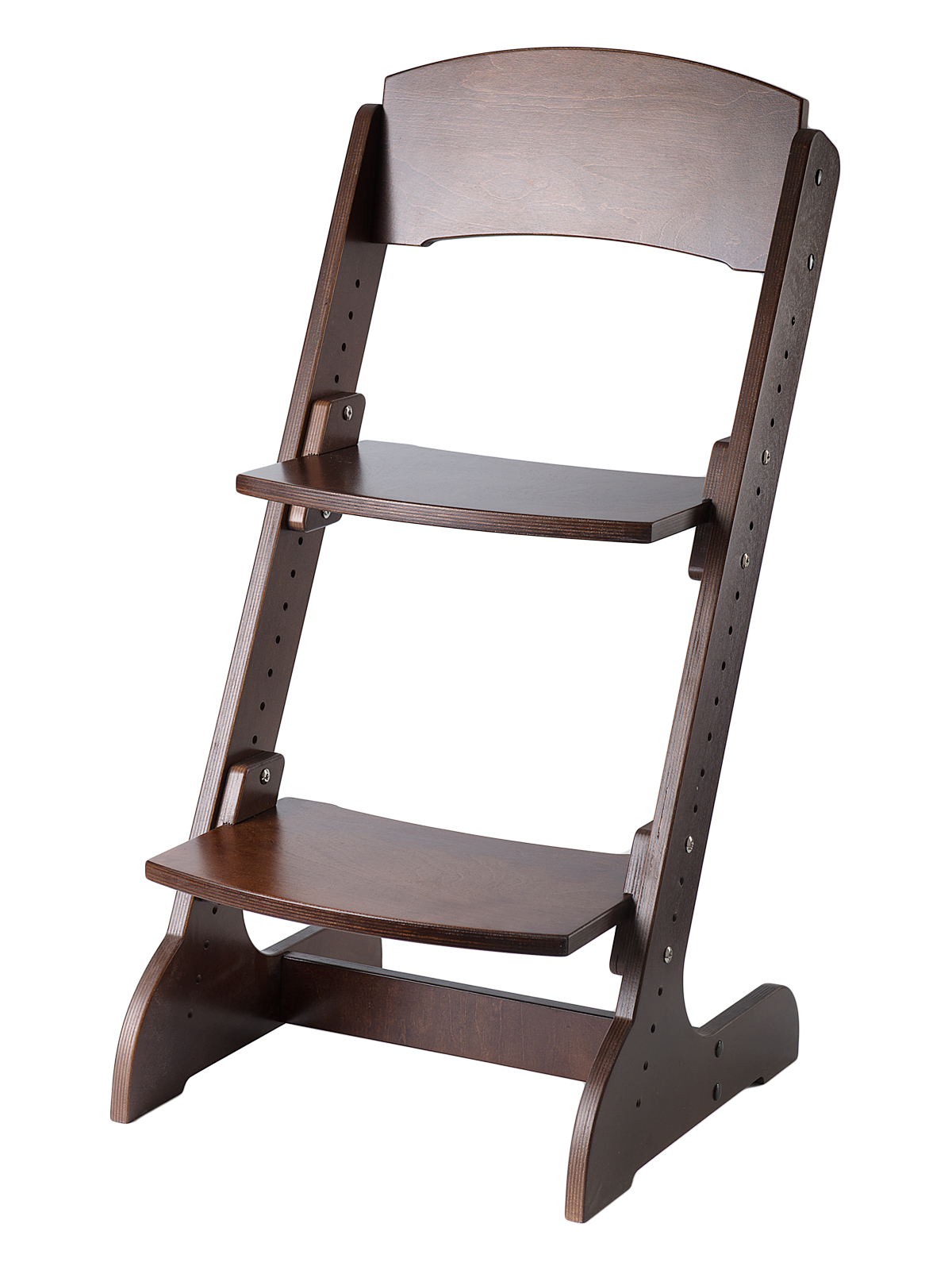 Растущий стул ALPIKA-BRAND ECO materials Сlassic, Темная морилка, с 1-го года жизни