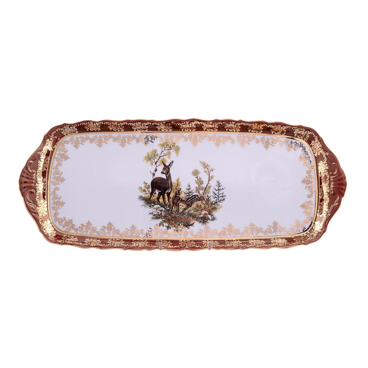 

Блюдо прямоугольное 40 см Охота красная Корона Queens Crown, Разноцветный, 15267-02