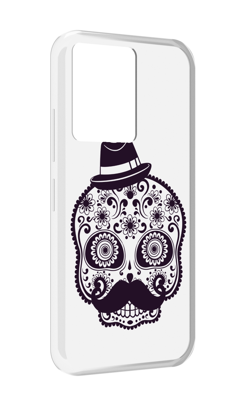 

Чехол MyPads разрисованный скелет для Infinix Note 12 5G X671 / Note 12 Pro 5G, Прозрачный, Tocco