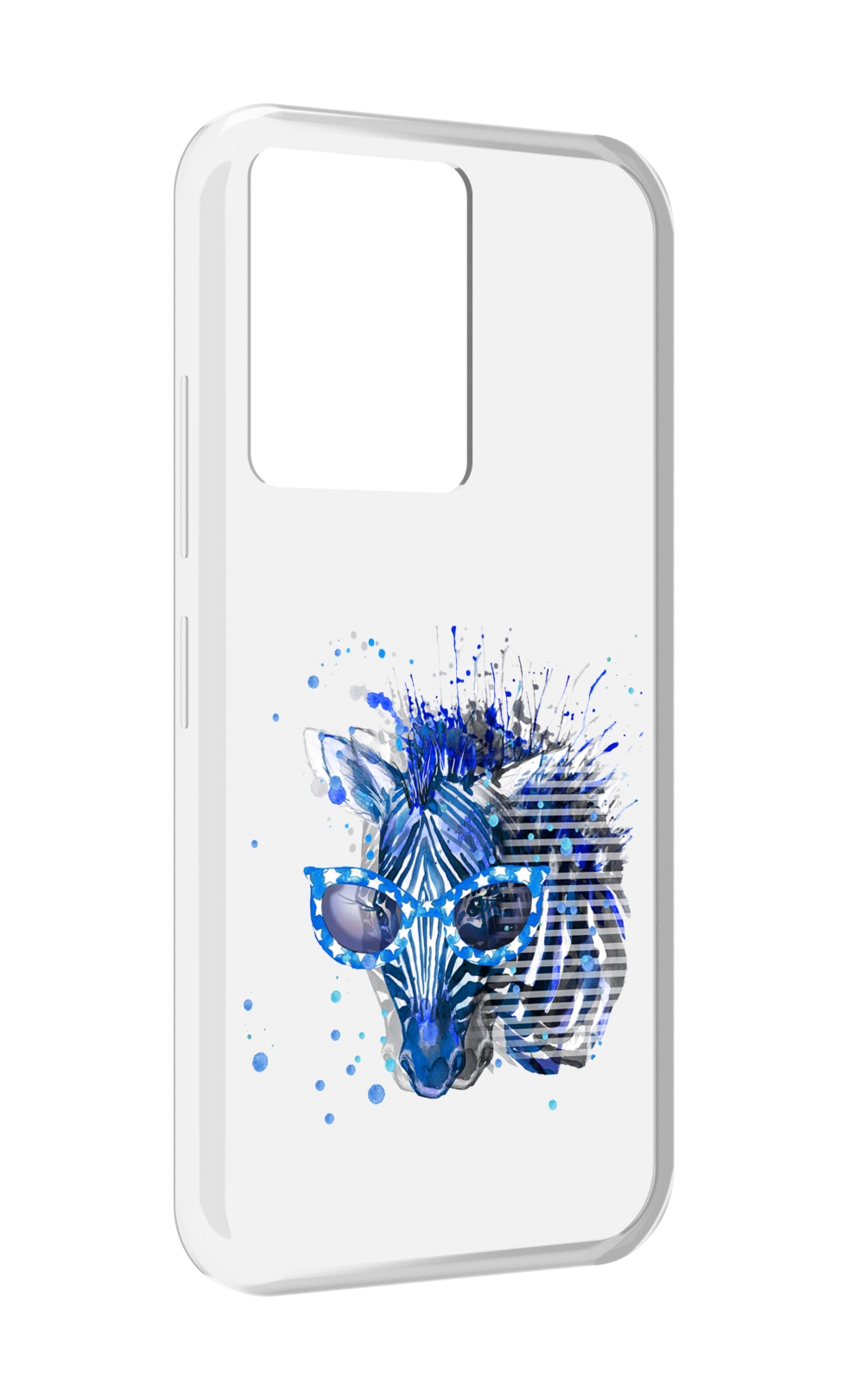 

Чехол MyPads расплывчатая зебра для Infinix Note 12 5G X671 / Note 12 Pro 5G, Прозрачный, Tocco