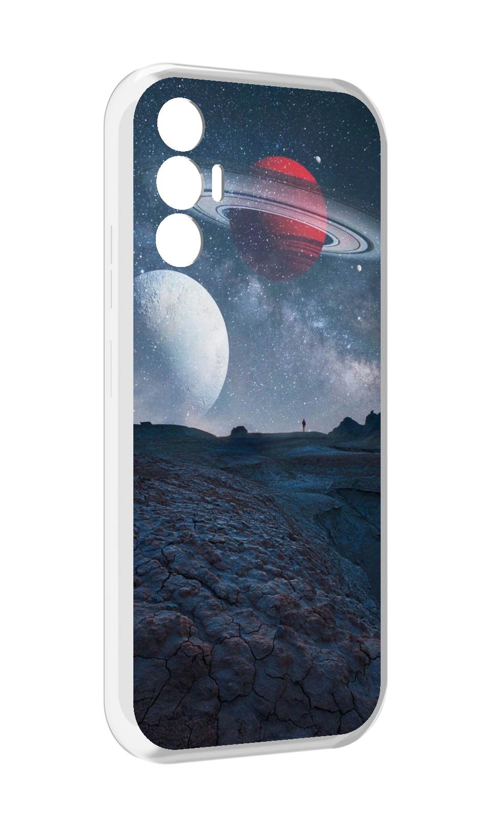 

Чехол MyPads Фотография для Tecno Pova 3, Прозрачный, Tocco