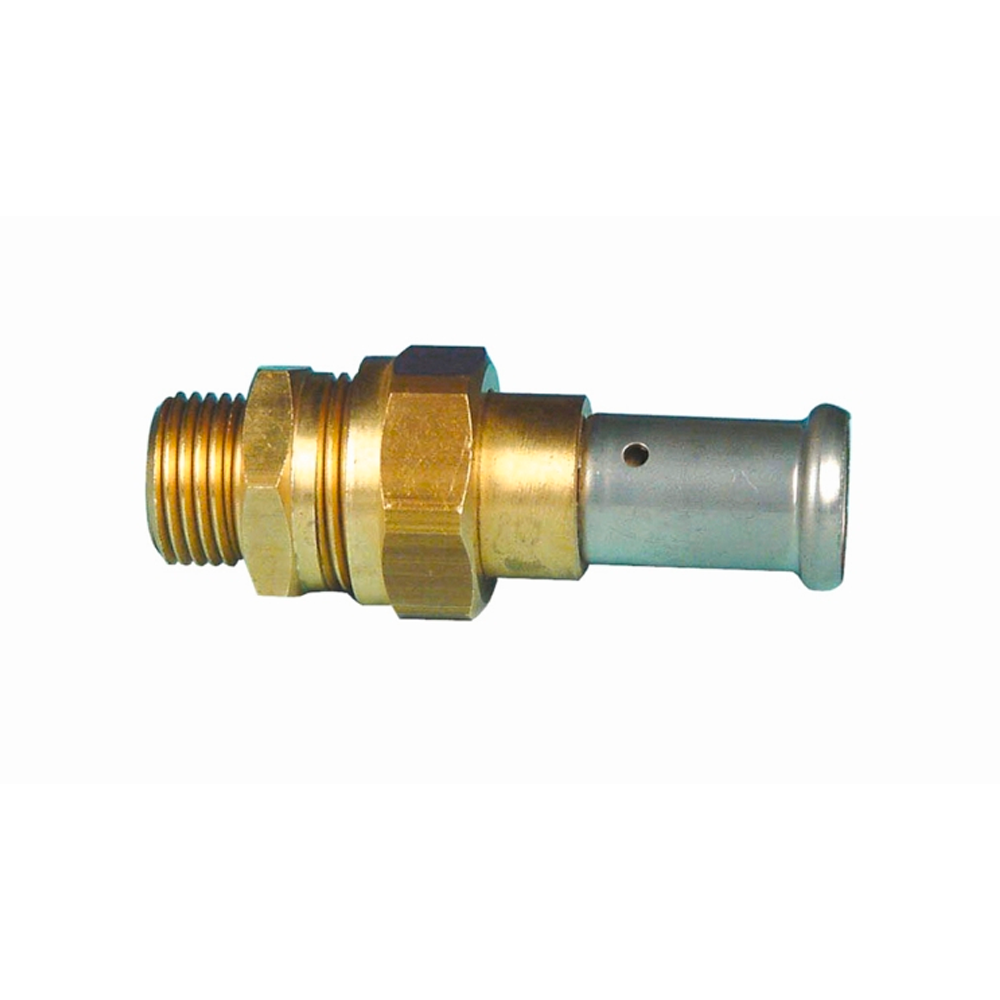 Муфта латунь Henco 26P-1605 DN16, 3/4