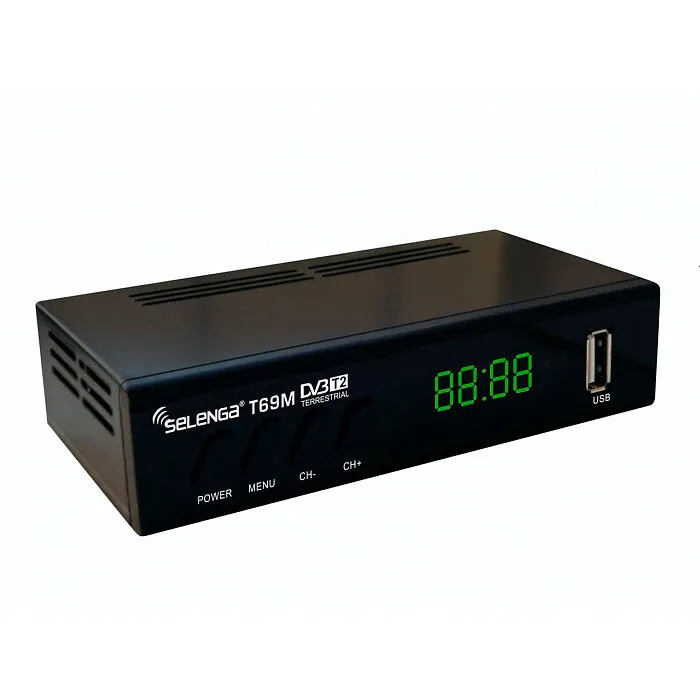 

DVB-T2 приставка Selenga T69M Black, T69M