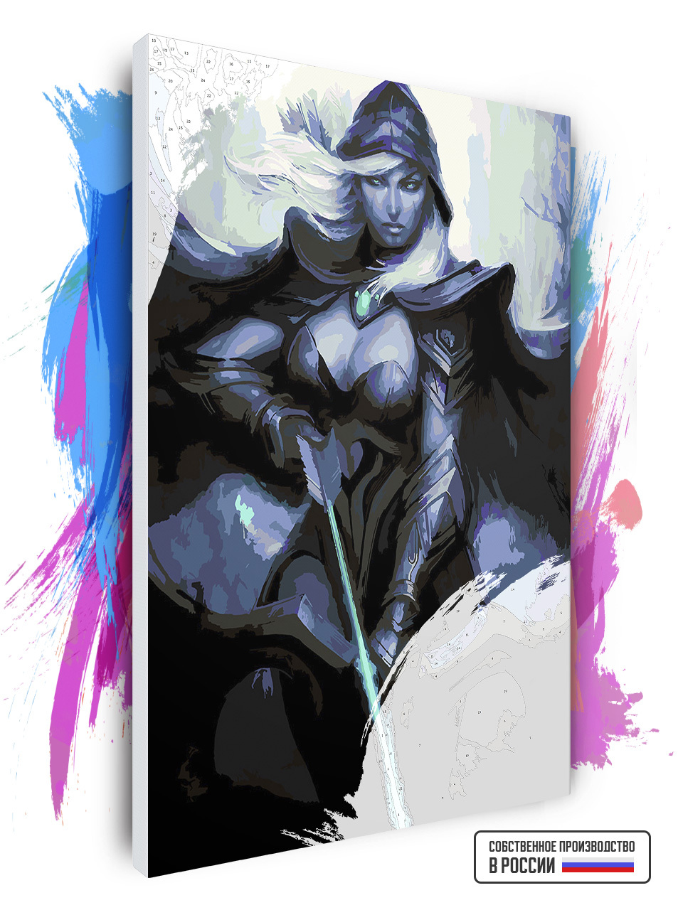 

Картина по номерам Красиво Красим Dota 2 - Drow Ranger, 40 х 60 см, Dota 2 - Drow Ranger