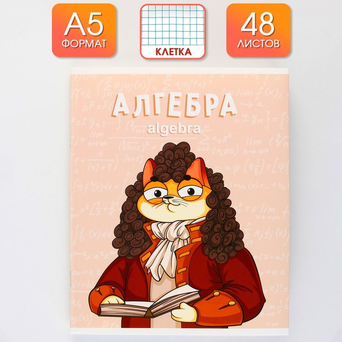 

Предметная тетрадь ArtFox STUDY Кот Алгебра 48 листов клетка