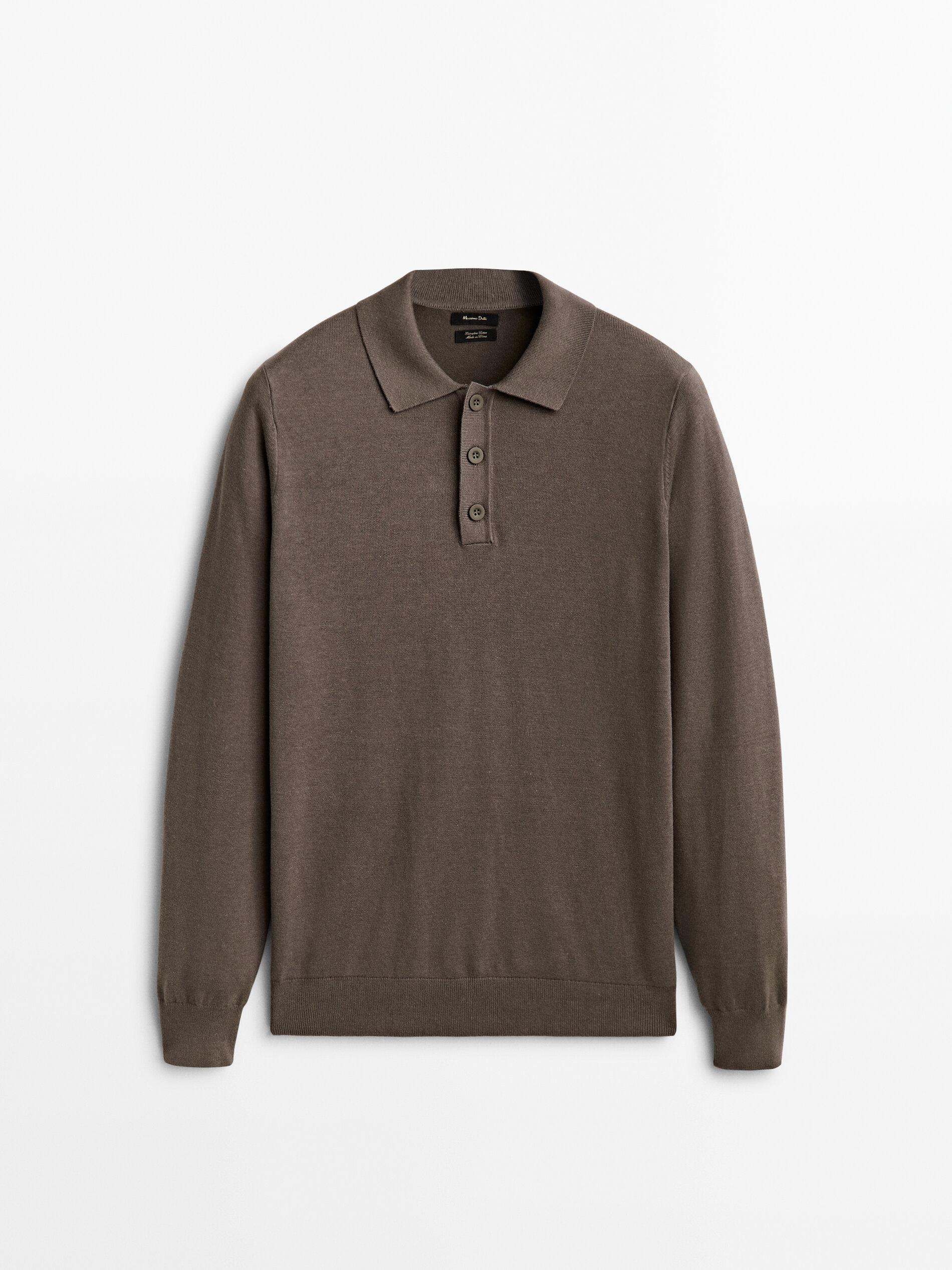 

Джемпер мужской Massimo Dutti 00941413708 коричневый L, 00941413708