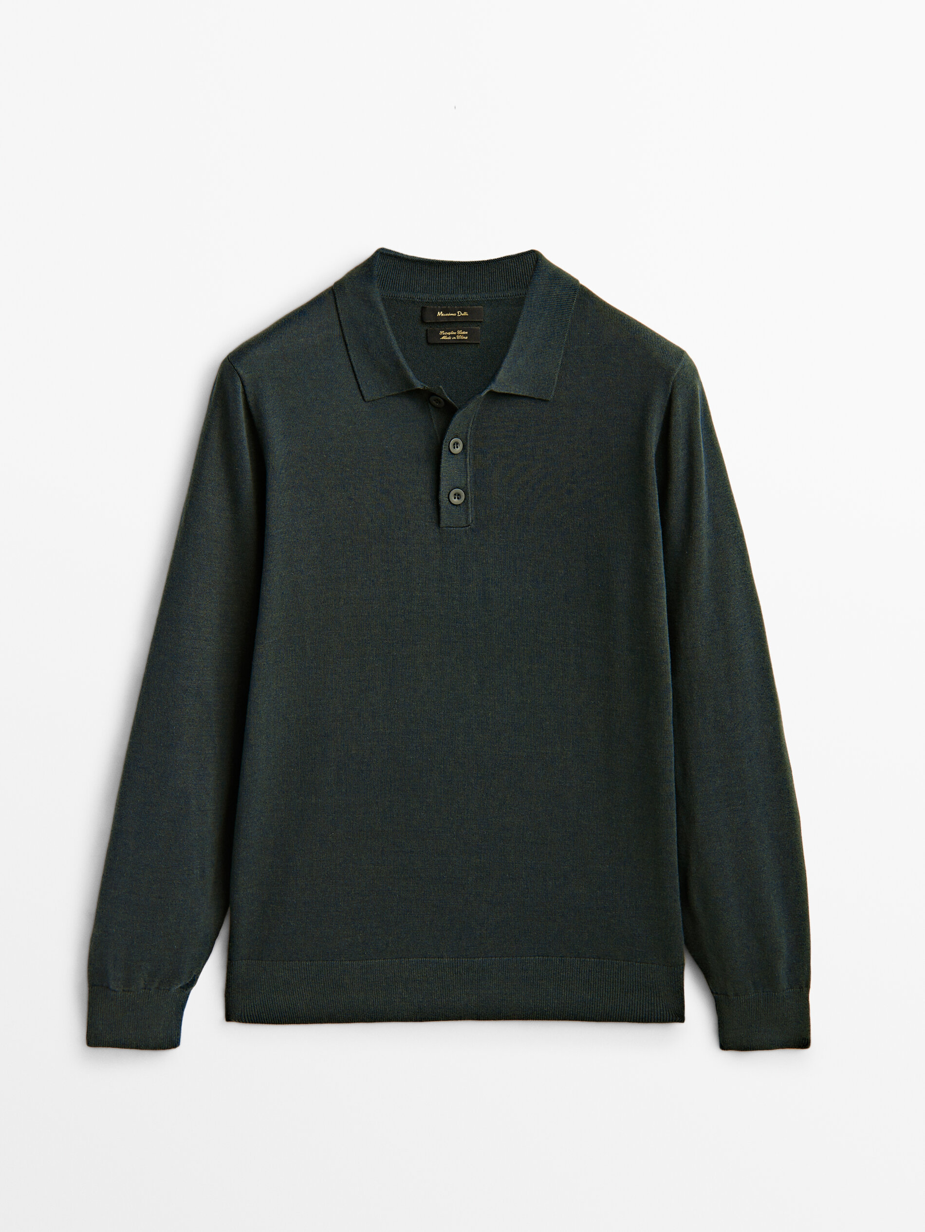 

Джемпер мужской Massimo Dutti 00941413501 зеленый M, 00941413501
