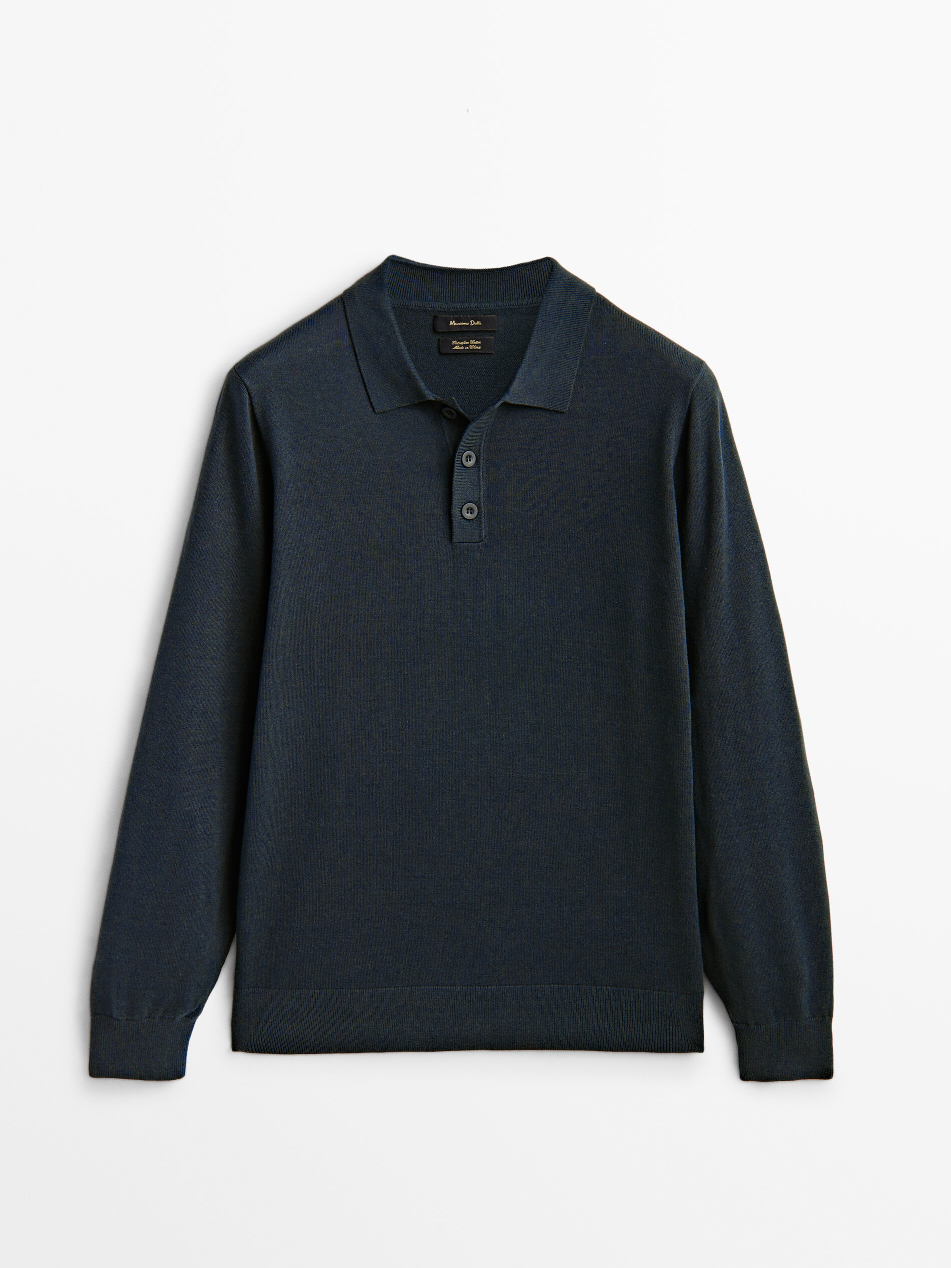 

Джемпер мужской Massimo Dutti 00941413401 синий L, 00941413401