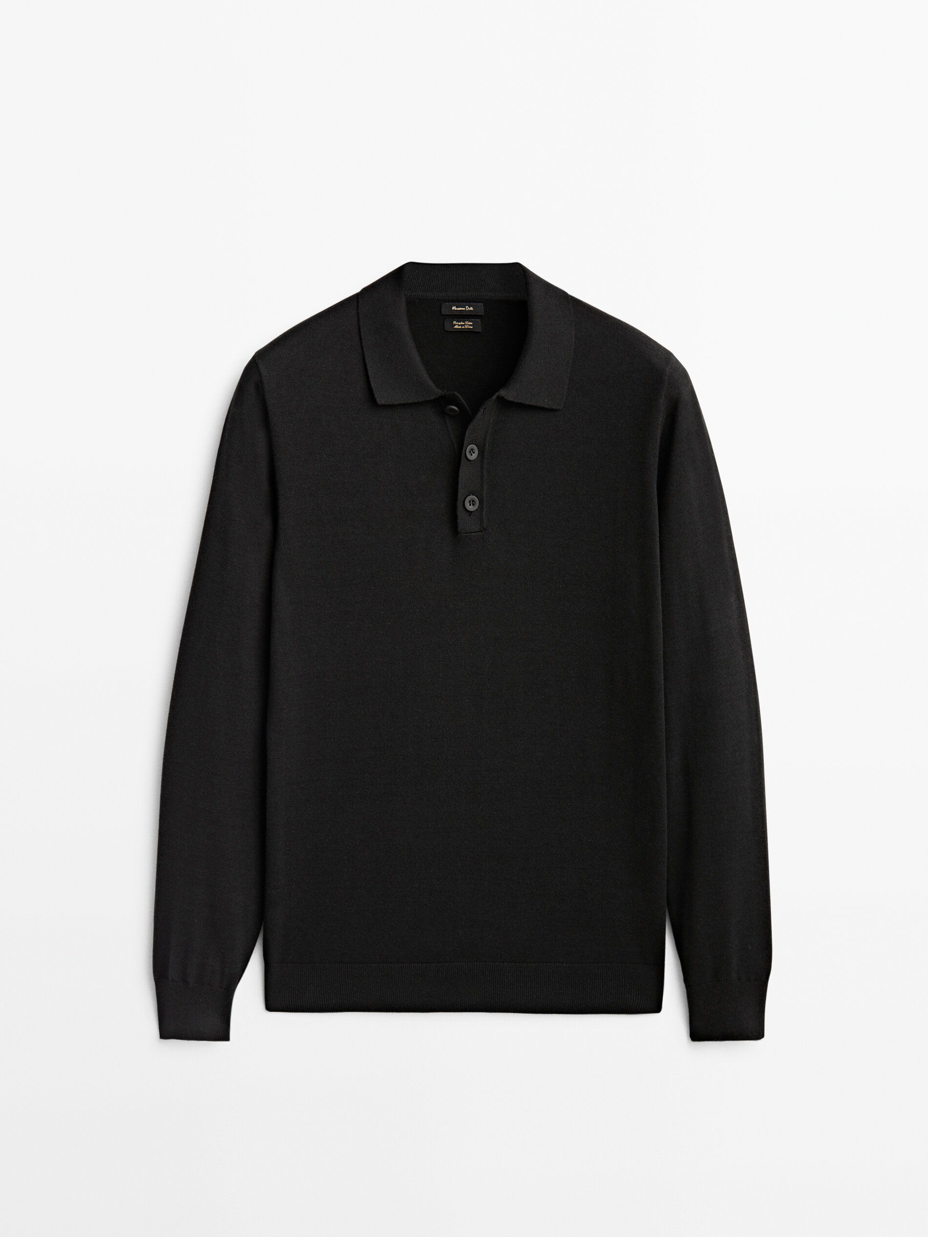

Джемпер мужской Massimo Dutti 00941413800 черный M, 00941413800