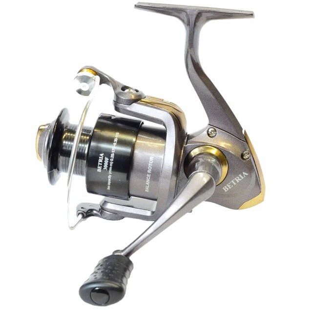 

Катушка для рыбалки GRFish Betria 3000F, Серебристый;золотистый, Betria 3000F