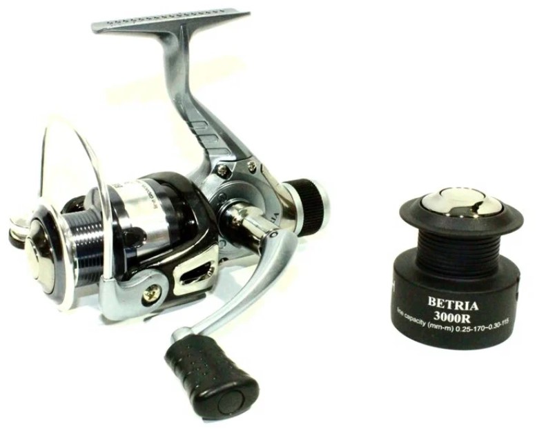 

Катушка для рыбалки GRFish Betria 3000R, Серебристый;золотистый, Betria 3000R