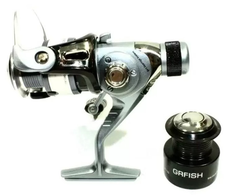 

Катушка для рыбалки GRFish Betria 4000R, Серебристый;золотистый, Betria 4000R