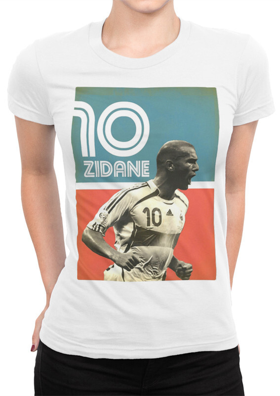 

Футболка женская DreamShirts Studio Футболист Зинедин Зидан 365-zidane-1 белая 2XL, Белый, Футболист Зинедин Зидан 365-zidane-1