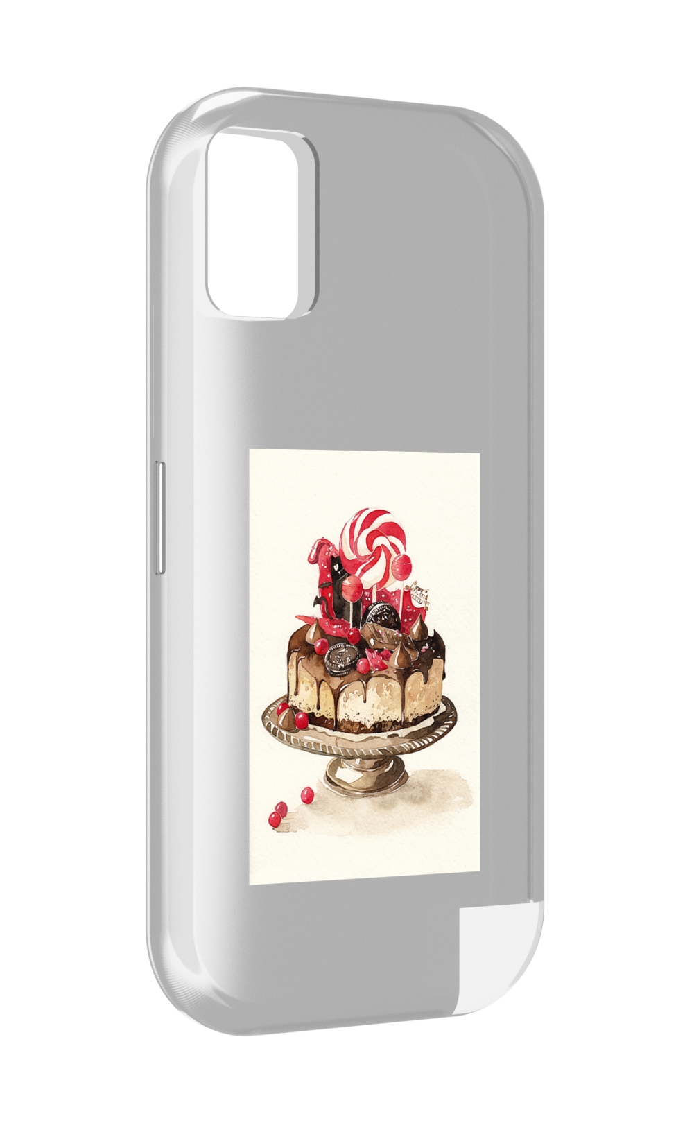 

Чехол MyPads вкусный торт для UMIDIGI A11, Прозрачный, Tocco