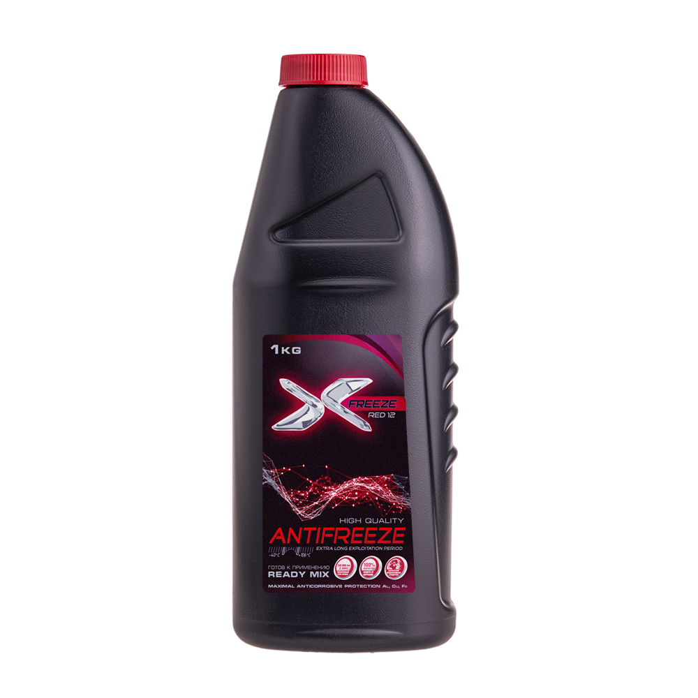 Антифриз X-Freeze Red, -40С красный, 1 кг