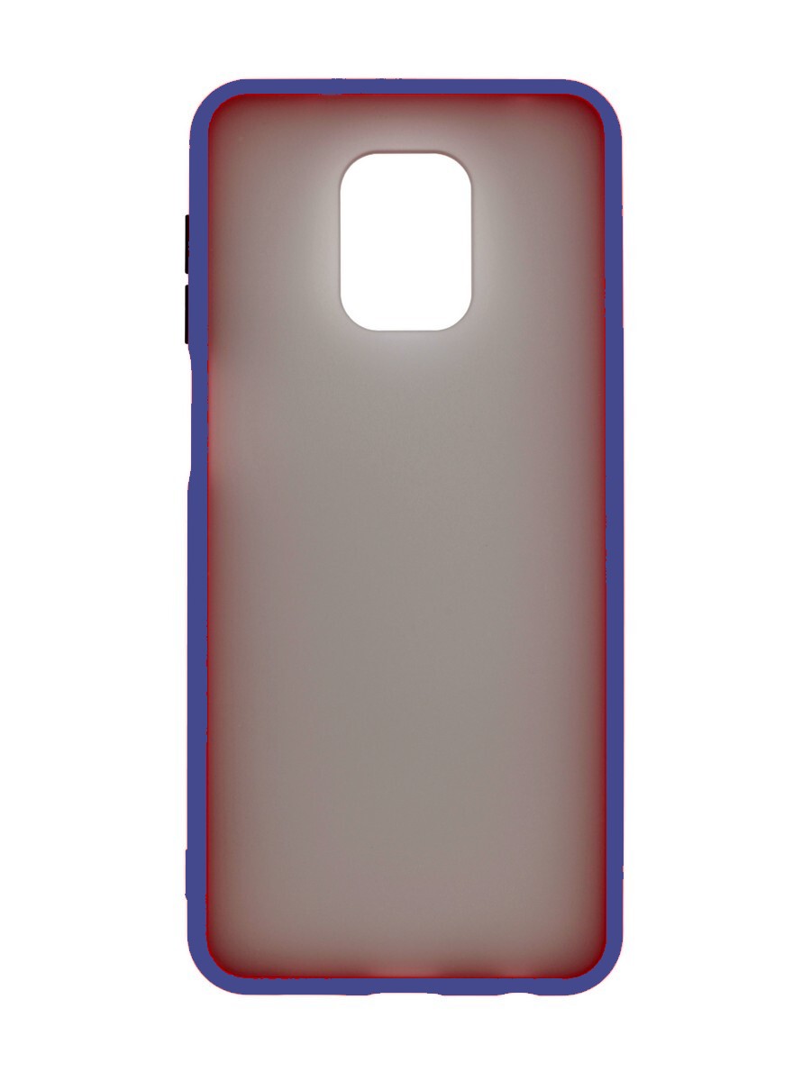 

Накладка Zibelino Plastic Matte для Xiaomi Redmi Note 9 (синяя окантовка), ZSO-XIA-RDM-NOT9
