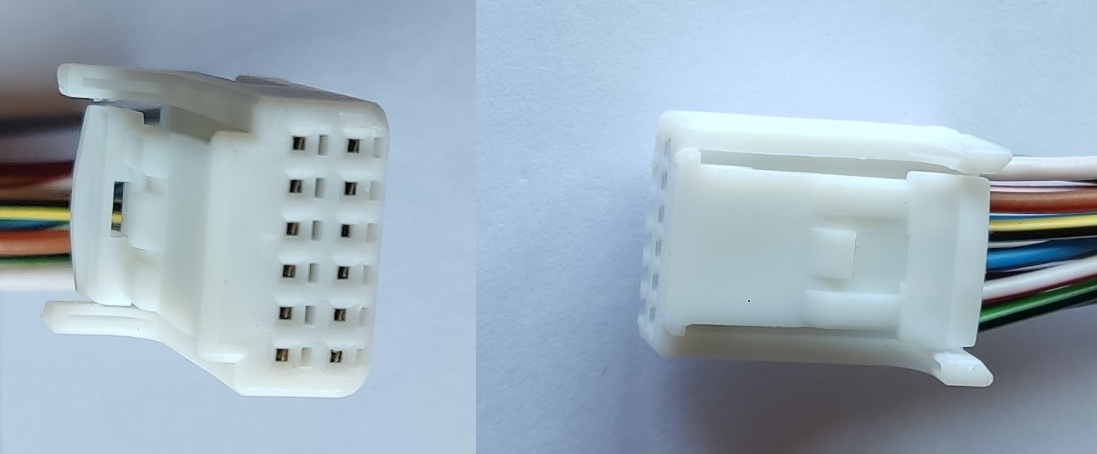 Разъем к мульти-рулю Lada Vesta и джойстик электрорег зеркал нового обр. Largus 