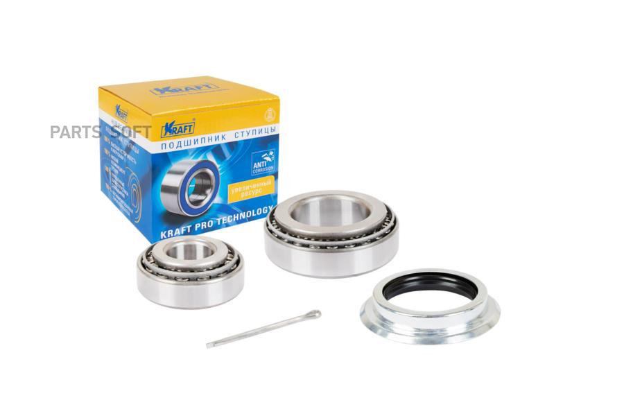 

Подшипник Ступицы Переднего Колеса, Комплект Ford Transit (92-00) 2.0-2.5 Kraft KT204522
