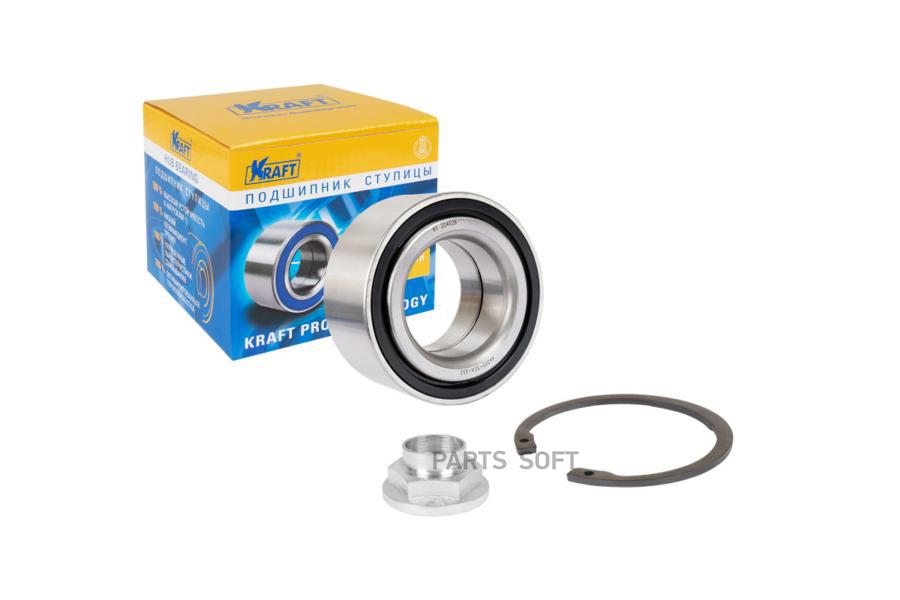 

KRAFT KT204528 Подшипник ступицы переднего колеса, комплект Honda Accord VII (03-) 2.0-2.4