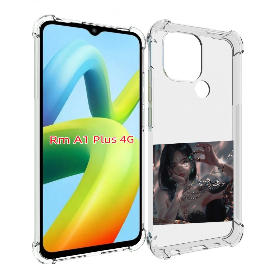 

Чехол MyPads девушка-с-алмазом для Xiaomi Redmi A1 Plus +, Прозрачный, Tocco