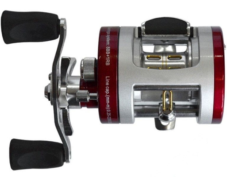 

Катушка для рыбалки GRFish Seara 401, Красный;серебристый, Seara 401