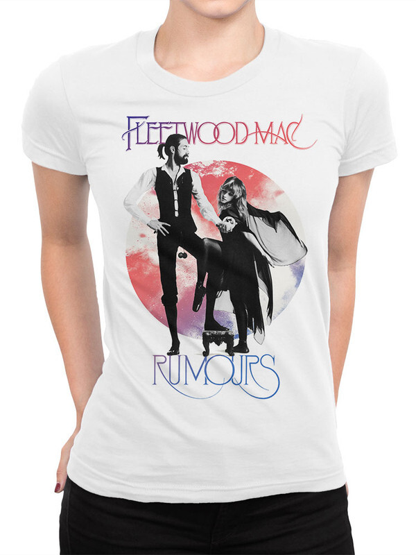 

Футболка женская Design Heroes Fleetwood Mac белая L, Белый, Fleetwood Mac