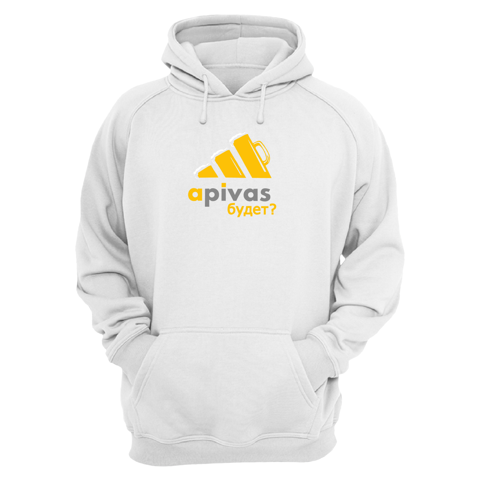 

Худи мужское SHARP&CUT FCE936757 белое 54 RU, Белый, FCE936757