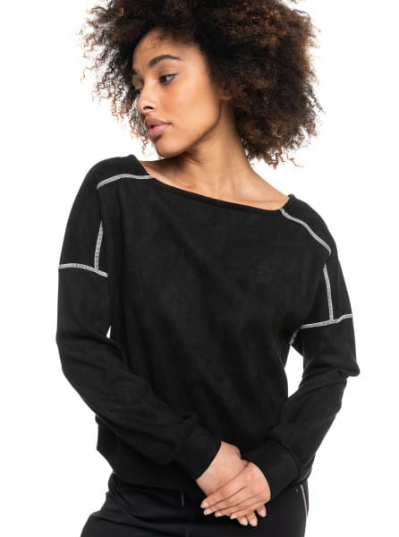 

Свитшот женский Roxy ERJFT04450 черный XS, ERJFT04450