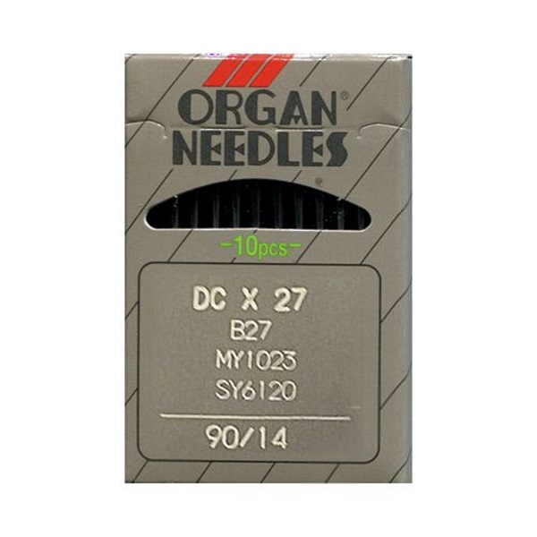 

Иглы для оверлока Organ DCx27/B27 90 SES 10 штук, DCx27