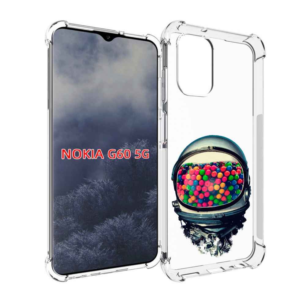 Чехол MyPads шлем космонавта для Nokia G60 5G
