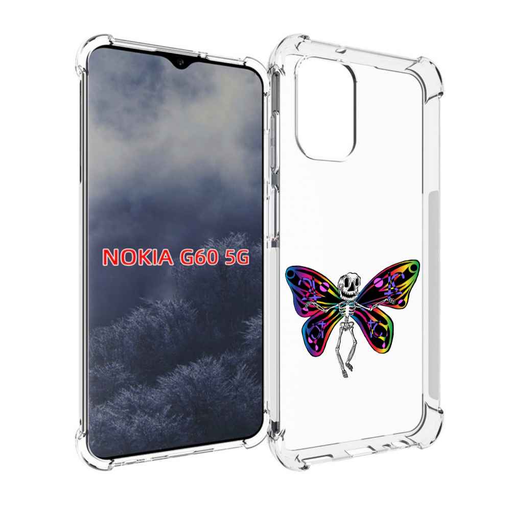 

Чехол MyPads эффект бабочки для Nokia G60 5G, Прозрачный, Tocco