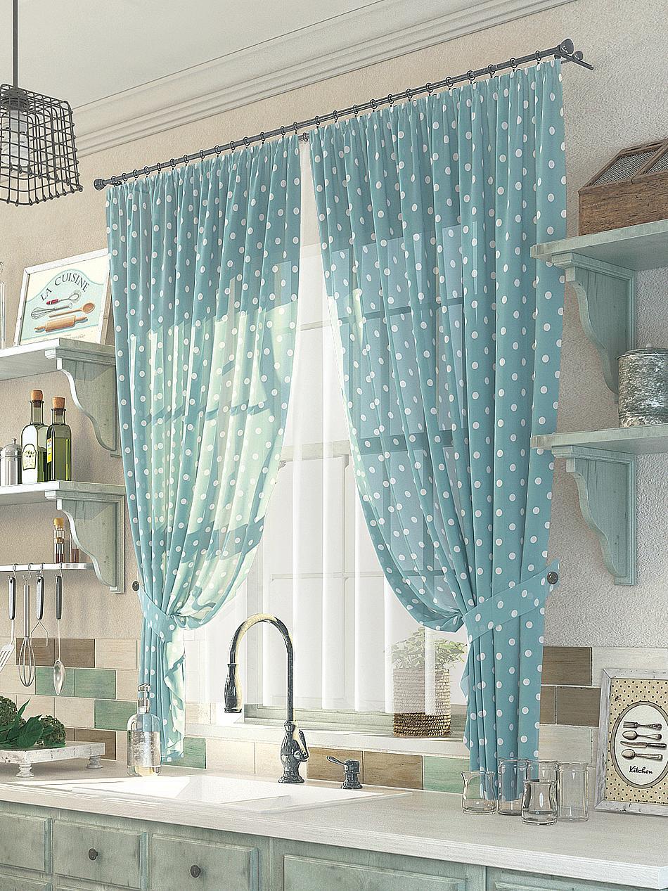 

Тюль AT HOME / шторы в комнату 150х180 см / Изана, 976002