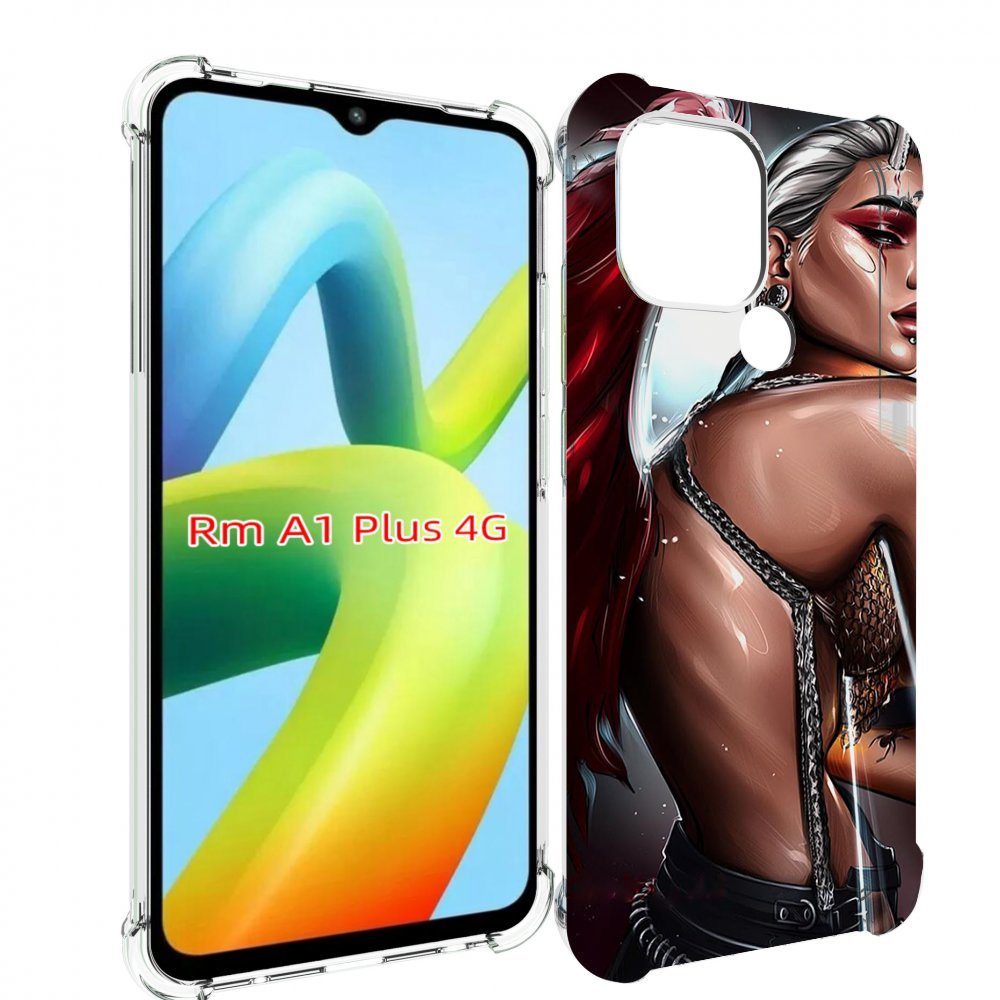

Чехол MyPads девушка-с-крыльями женский для Xiaomi Redmi A1 Plus +, Прозрачный, Tocco