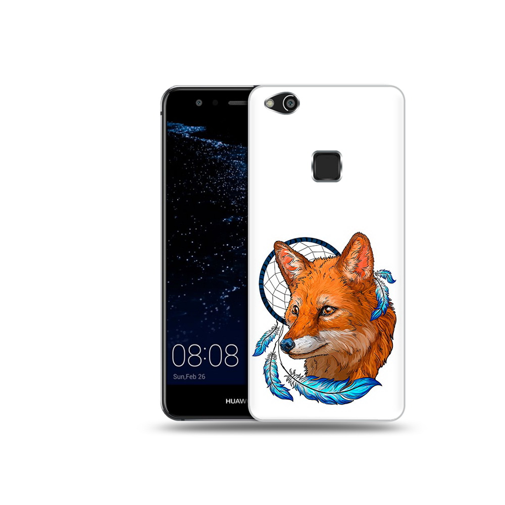 

Чехол MyPads Tocco для Huawei P10 Lite лиса и ловец снов (PT62135.59.438), Прозрачный, Tocco
