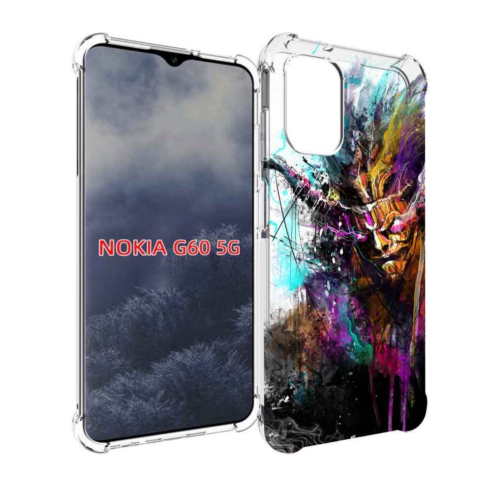 

Чехол MyPads яркий дьявол для Nokia G60 5G, Прозрачный, Tocco