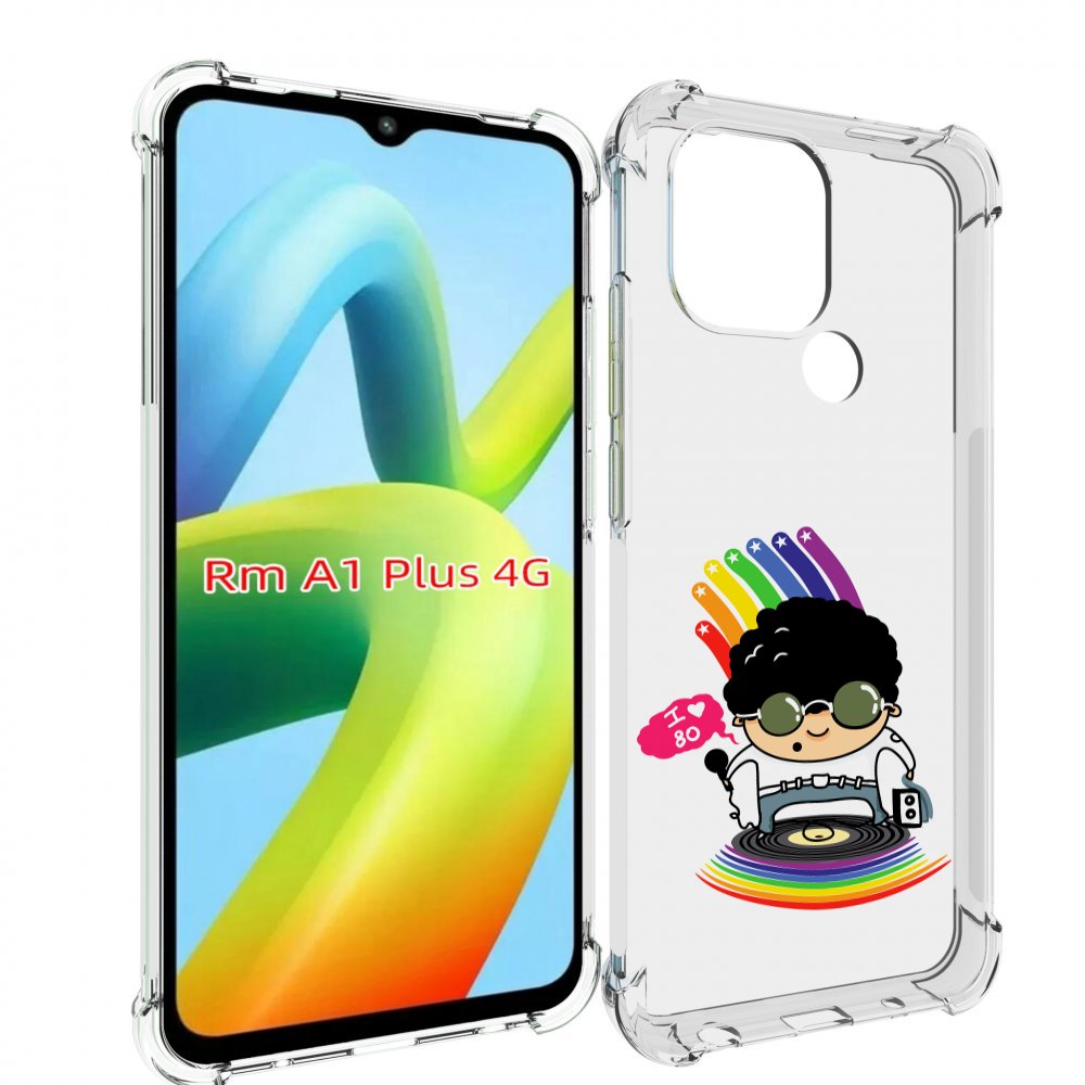 

Чехол MyPads Я люблю 80-е для Xiaomi Redmi A1 Plus +, Прозрачный, Tocco